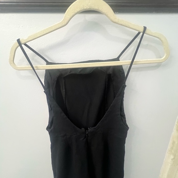 REFORMATION WOMEN’S ANDERSON HALTER JUMPSUIT, SIZE US 0-2, BLACK - Picture 6 of 13